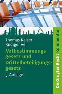 Produktbild: Mitbestimmungsgesetz und Drittelbeteiligungsgesetz