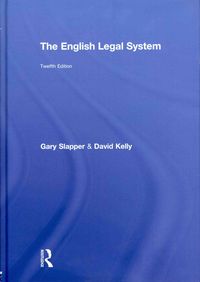 Produktbild: The English Legal System: 2011-2012