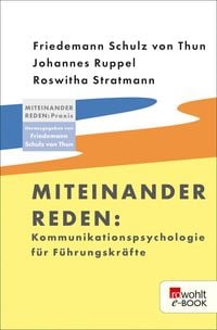 Produktbild: Miteinander reden: Kommunikationspsychologie f&uuml;r F&uuml;hrungskr&auml;fte