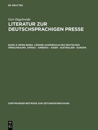Produktbild: 89199-98384. L&auml;nder au&szlig;erhalb des deutschen Sprachraums. Afrika - Amerika - Asien - Australien - Europa