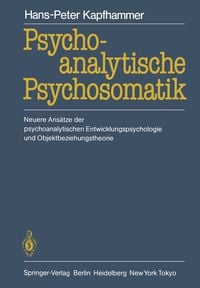 Produktbild: Psychoanalytische Psychosomatik