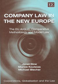 Produktbild: Dine, J:  Company Law in the New Europe