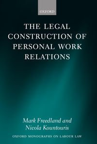 Produktbild: The Legal Construction of Personal Work Relations