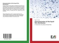 Produktbild: Characterization of the liquid film distribution