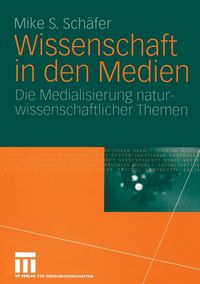 Produktbild: Wissenschaft in den Medien