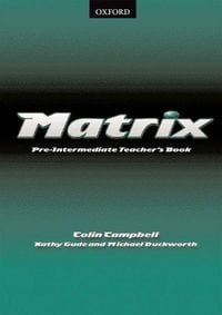 Produktbild: Matrix Pre-intermediate Teacher Book