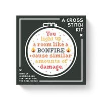 Produktbild: You Light Up A Room Cross Stitch Kit