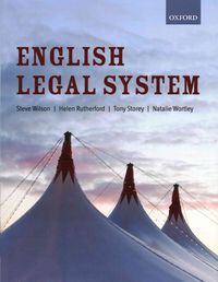Produktbild: Wilson, S: English Legal System