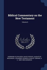 Produktbild: Biblical Commentary on the New Testament; Volume 6