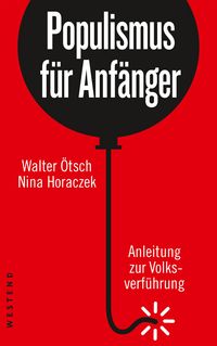 Produktbild: Populismus f&uuml;r Anf&auml;nger
