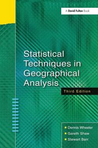 Produktbild: Statistical Techniques in Geographical Analysis