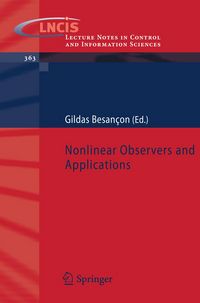Produktbild: Nonlinear Observers and Applications