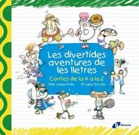 Produktbild: Les divertides aventures de les lletres : Contes de la A a la Z