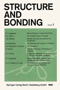Produktbild: Structure and Bonding