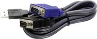 Produktbild: TrendNet KVM Adapter 4.5m Schwarz