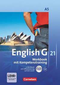 English G 21. Ausgabe A 5. Workbook mit e-Workbook und Audios online