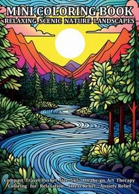 Produktbild: Mini Coloring Book Relaxing Scenic Nature Landscapes