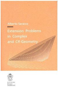 Produktbild: Extension problems in complex and CR-geometry