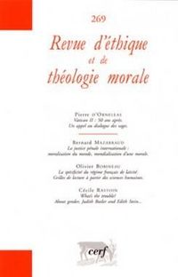 Produktbild: Revue D'Ethique et de Theologie Morale 269