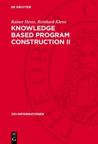 Produktbild: Knowledge Based Program Construction II