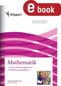 Produktbild: Lineare Gleichungssysteme - Modellierungsaufgaben