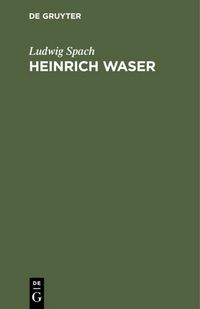Produktbild: Heinrich Waser