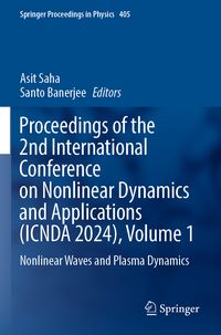 Produktbild: Proceedings of the 2nd International Conference on Nonlinear Dynamics and Applications (ICNDA 2024), Volume 1