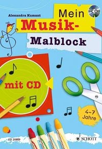 Produktbild: Mein Musik-Malblock