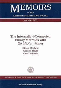 Produktbild: The Internally 4-Connected Binary Matriods with No M(K3,3)-Minor