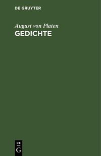 Produktbild: Gedichte