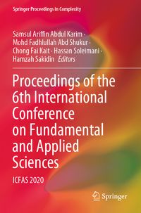 Produktbild: Proceedings of the 6th International Conference on Fundamental and Applied Sciences