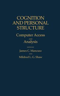 Produktbild: Cognition and Personal Structure