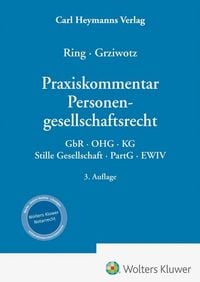 Produktbild: Praxiskommentar Personengesellschaftsrecht