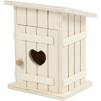 Produktbild: Creativ Company Toilettenh&auml;uschen, L 8 cm, B 6,5 cm, 1 Stk