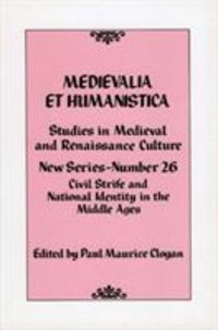 Produktbild: Medievalia et Humanistica, No. 26