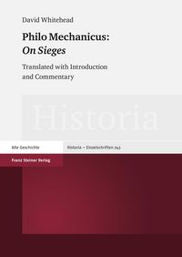 Produktbild: Philo Mechanicus: "On Sieges"
