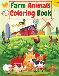 Produktbild: Farm Animals Coloring Book
