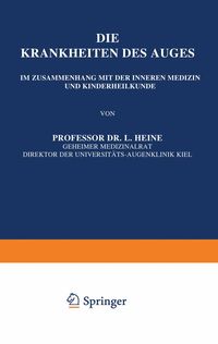 Produktbild: Die Krankheiten des Auges