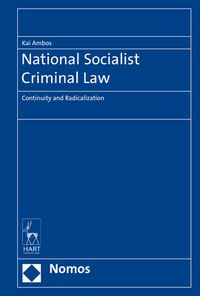 Produktbild: National Socialist Criminal Law