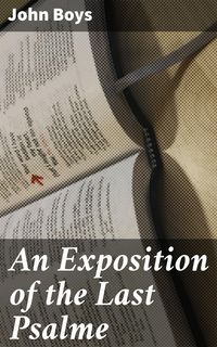 Produktbild: An Exposition of the Last Psalme