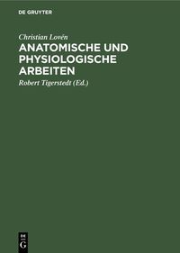 Produktbild: Anatomische und physiologische Arbeiten