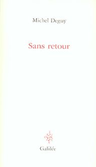Produktbild: Sans retour