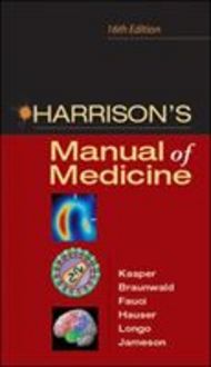 Produktbild: Kasper, D: Harrison's Manual of Medicine: