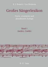 Produktbild: Gro&szlig;es S&auml;ngerlexikon