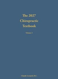 Produktbild: The 2027 Chiropractic Textbook Volume 3