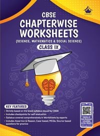 Produktbild: Chapterwise Worksheets for CBSE Class 9 (2022 Exam)