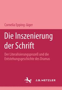 Produktbild: Die Inszenierung der Schrift