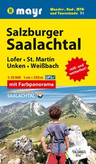 Bild vom Artikel Mayr Wanderkarte Salzburger Saalachtal, Lofer, St. Martin, Unken, Weißbach 1:35.000 vom Autor 
