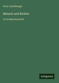 Produktbild: Mensch und Richter