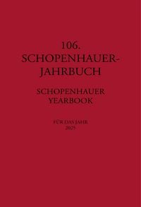 Produktbild: 106. Schopenhauer Jahrbuch